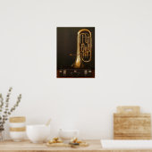 Blasmusik Poster (Küche)