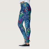 Blasmuster 02.b DBlue BG Leggings (Links)