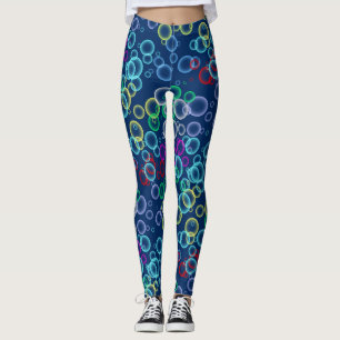 Blasmuster 02.b DBlue BG Leggings