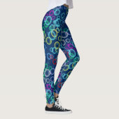 Blasmuster 02.b DBlue BG Leggings (Rechts)
