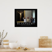 Blasphemie Poster (Küche)