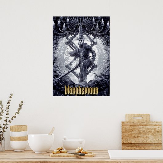 blasphemisch poster (Küche)