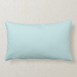 Blass-Aqua-Blau Lendenkissen
