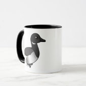 Blass-aufgeblähte Brant-Gans Tasse (Vorderseite Links)
