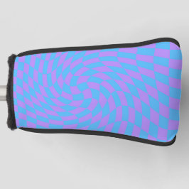 Blass Blau & Lavendel Wave Gestell Golf Headcover