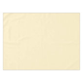 Blass-Butterblumen-Gelb-Einfarbig Tischdecke (Vorderseite (Horizontal))