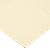 Blass-Butterblumen-Gelb-Einfarbig Tischdecke (Schrägansicht)
