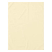 Blass-Butterblumen-Gelb-Einfarbig Tischdecke (Vorderseite)