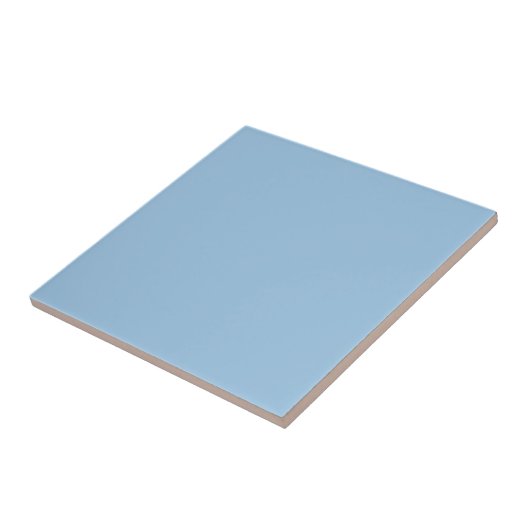 Blass Cerulean Blue Solid Color Tile Fliese (Seite)
