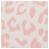Blaß erröten rosa Leopard-Druck Stoff (Nahaufnahme)