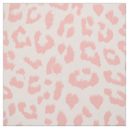 Blaß erröten rosa Leopard-Druck Stoff