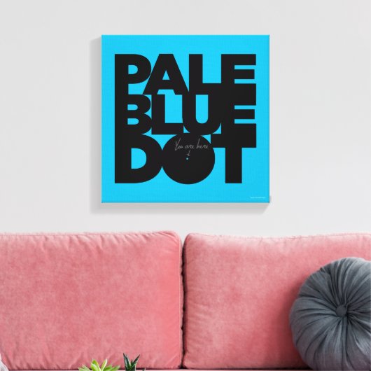 Blass Leinwanddruck (Insitu (Wohnzimmer))