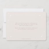 Blass Pink Frohe Weihnachten Retro Sterne flach (Rückseite)