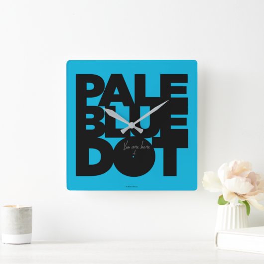 Blass Quadratische Wanduhr (Zuhause)