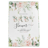 Blass Roses Blumenbriefe Kinderdusche Mittlere Geschenktüte (Rückseite)