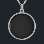 blass sterling silberkette<br><div class="desc">Nur schwarzer Hex-Code 000000 Trend Farbe gothisch Mitternacht Sylish</div>