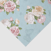 blass, Vintag, blumig, Schmetterling, viktorianisc Seidenpapier (Ausschnitt)