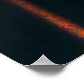 Blassblaue Dosenreinigung Poster (Ecke)