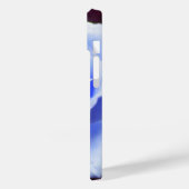 Blassblaue Rose Case-Mate iPhone Hülle (Rückseite / Links)