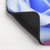 Blassblaue Rose Mouse-Pad Mousepad (Ecke)