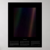 Blassblauer Punkt Nasa x Carl Sagan Poster (Vorne)