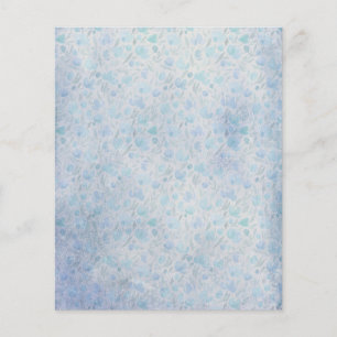 Blassblaues Blumenblätterpapier