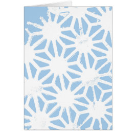 Blassblaues geometrisches Muster