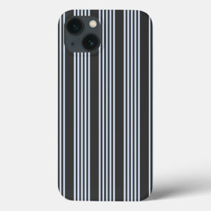 Blassblaues Muster mit fünf Streifen Case-Mate iPhone Hülle