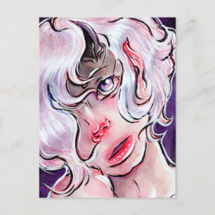 Blassbraun Postkarte