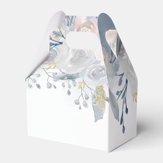 Blasse Blume Geschenkschachtel (Rückseite)