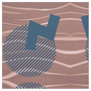 Blasse Farbe und Muster blau Stoff