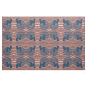 Blasse Farbe und Muster blau Stoff (Fat Quarter (45,7 x 55,9 cm))