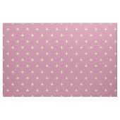 Blasse Gold Fleur-de-Lis (groß) Pink Stoff (Yard (91,4 cm))