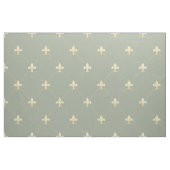 Blasse Gold Fleur-de-Lis (groß) Stoff (Fat Quarter (45,7 x 55,9 cm))