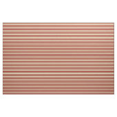 Blasse Goldenrod & Dark Red Colored Lines Stoff (Fat Quarter (45,7 x 55,9 cm))