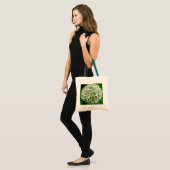 Blasse Hydrangea-Budget-Tasche Tragetasche (Vorderseite (Model))
