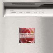 Blasse Mondrose Magnet (In Situ (Geschirrspüler))