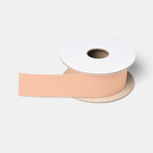 Blasse Pastell-Pfirsich-Farbexplosion Satinband