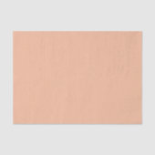  Blasse Pastell-Pfirsich-Farbexplosion Seidenpapier (Vorderseite)