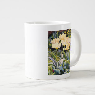 Blasse Tulpen Jumbo-Tasse
