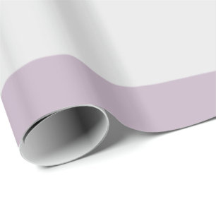 Blasse violette und graue Streifen Geschenkpapier