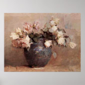 Blassene Rose Poster (Vorne)