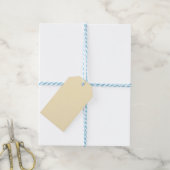 Blasser Buttercup Gelbe Farbe Geschenkanhänger (Mit Garn)