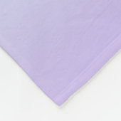 Blasser Farbverlauf Fleecedecke (Ecke)