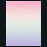 Blasser Farbverlauf Flyer<br><div class="desc">Hintergrund mit weichem Verlauf.</div>