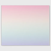 Blasser Farbverlauf Geschenkpapier (Flach)