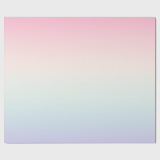 Blasser Farbverlauf Geschenkpapier (Flach)