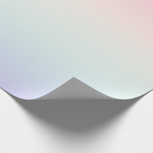 Blasser Farbverlauf Geschenkpapier (Ecke)