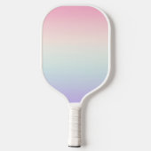 Blasser Farbverlauf Pickleball Schläger (Rückseite)