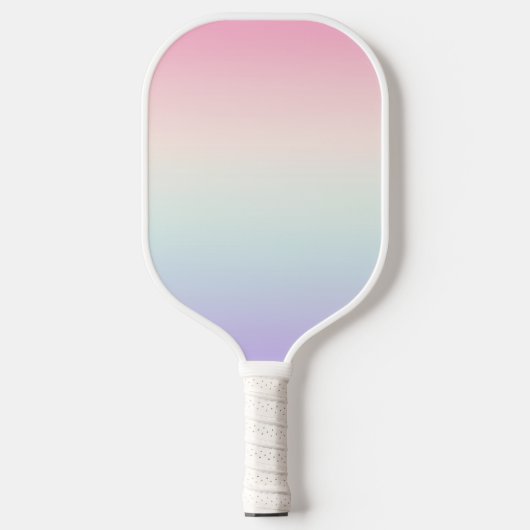 Blasser Farbverlauf Pickleball Schläger (Vorderseite)